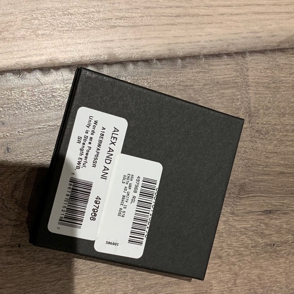 Alex and Ani Unity is Strength Bracelet - Picture 2 of 5